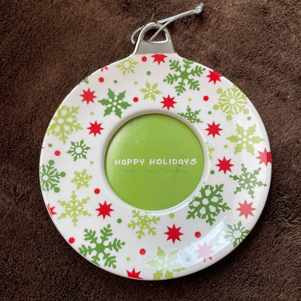 Brand new photo frame  Christmas ornament